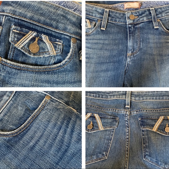 FINAL PRICE Paige Premium Denim Fairfax Cropped Jeans 30 - Picture 4 of 12